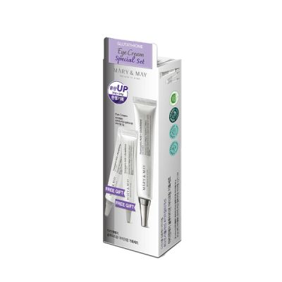 Mary&May - Ensemble spécial de crème pour les yeux au glutathion - 30g+12g x2